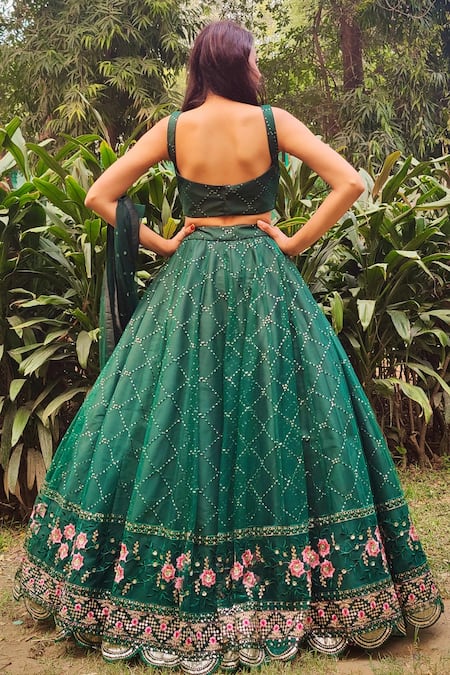 Amaltas Couture Embroidered Lehenga Set 