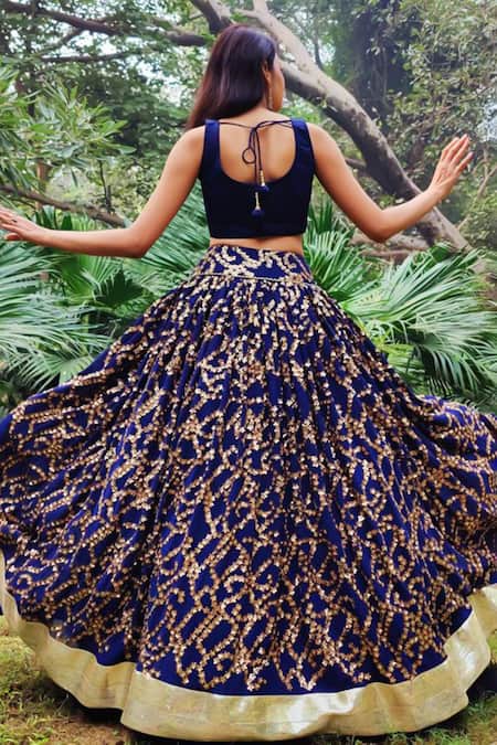 Amaltas Couture Embroidered Lehenga Set 