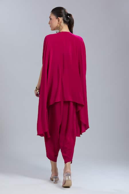 Samyukta Singhania Embroidered Kaftan & Dhoti Pant Set 