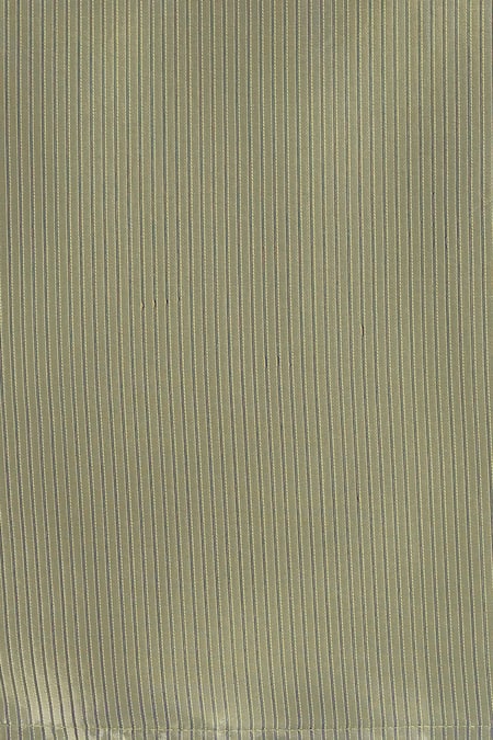 Buy_Samyukta Singhania_Green Zari V-neck Woven Banarasi Silk Saree With Blouse _Online_at_Aza_Fashions