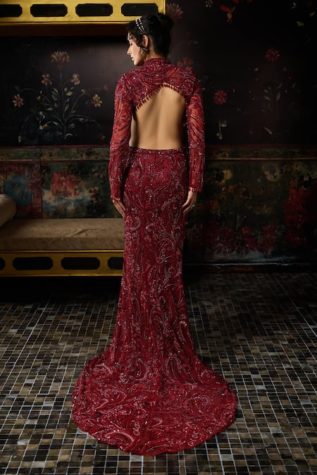 Diyarajvvir Embellished Blouse With Skirt 