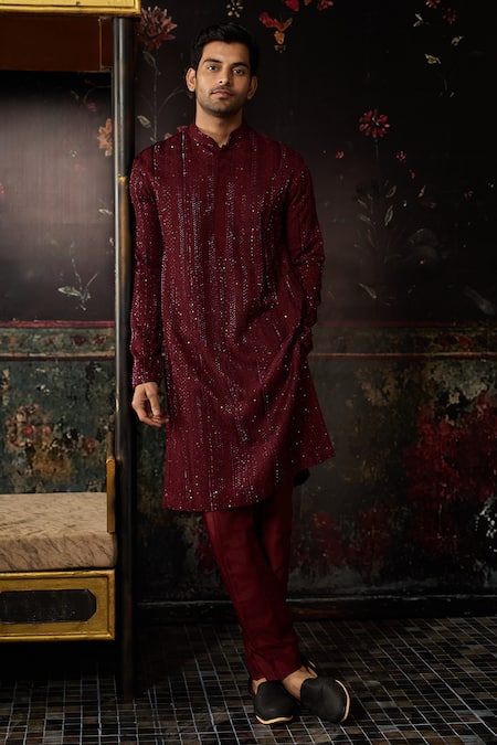 Diyarajvvir Embroidered Kurta With Pant 