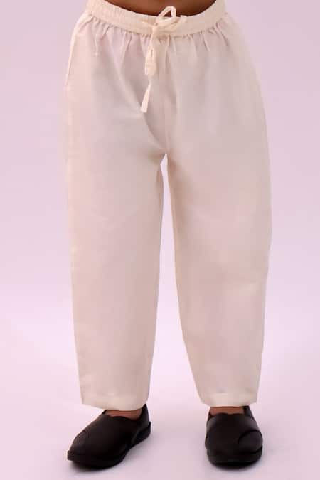 Buy_Lil Drama_Mustard Cotton, Polyester, Silk Floral Print Nehru Jacket Kurta Set 