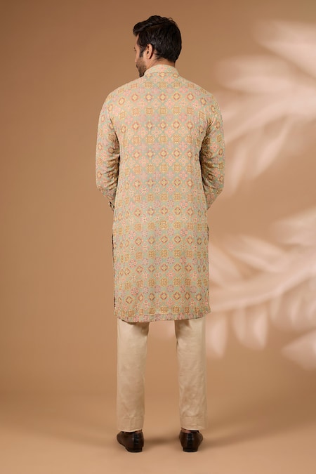 Rabani & Rakha Printed Kurta With Pant 
