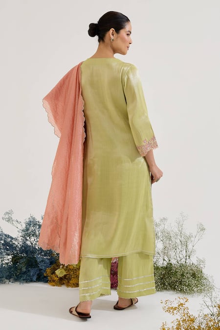 Nero India Stripe Pattern Dupatta 