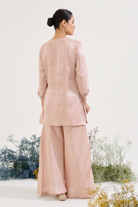 Nero India Embroidered Kurta With Pant 