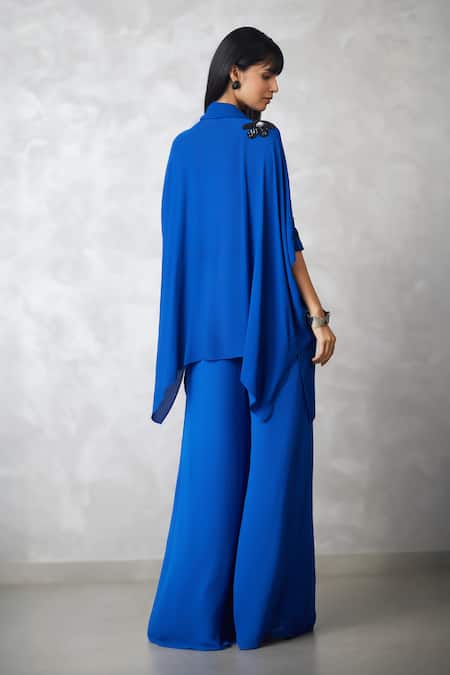 Nachiket Barve Florencio Georgette Shirt & Pant Set 