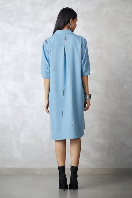 Nachiket Barve Skyline Bubble Dress