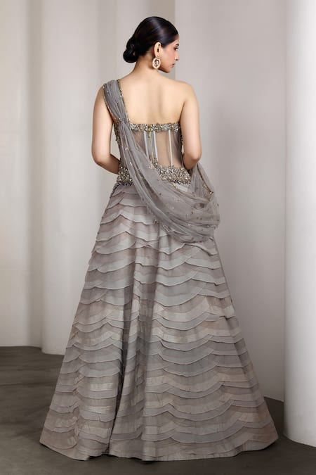 Rocky Star Corset Bodice Gown 