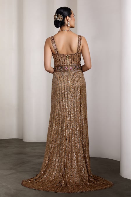 Rocky Star Embellished Gown 