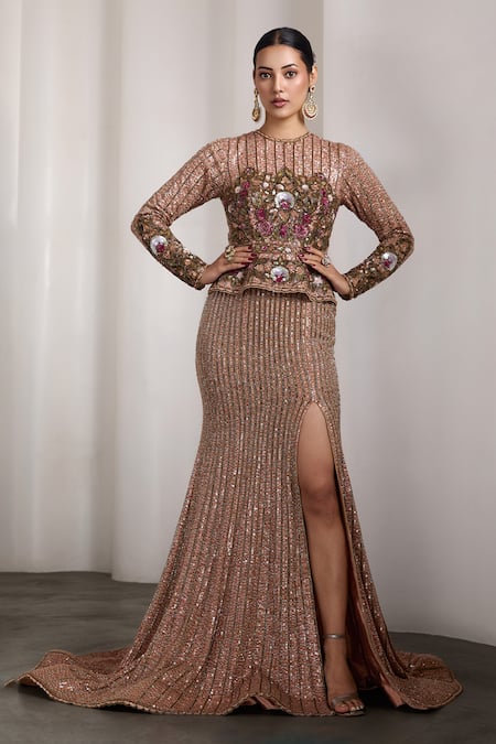 Rocky Star Embellished Gown 