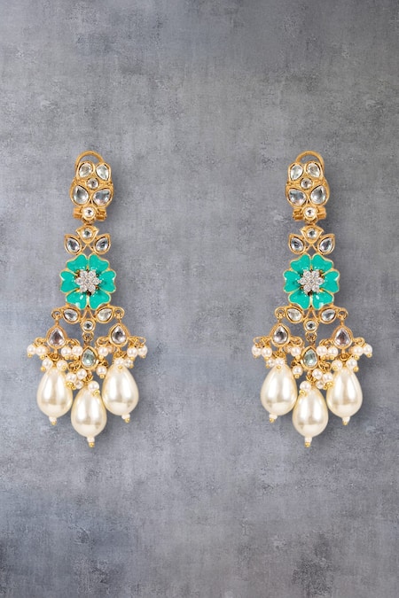 Auraa Trends Kundan Choker Necklace Set 