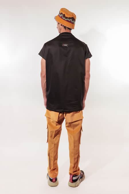 Jubinav Chadha Kantha Landscape Embroidered T-Shirt 