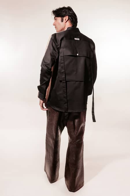 Jubinav Chadha Colorblock Shirt 