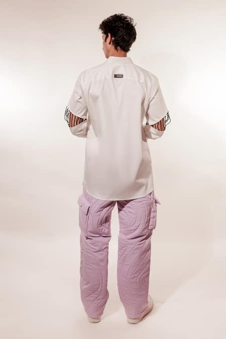 Jubinav Chadha Memories Embroidered Shirt 