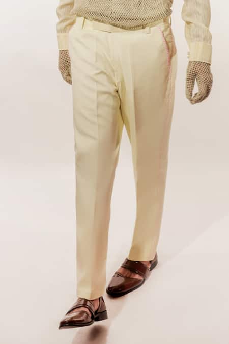 Buy Jubinav Chadha Green Linen, Tissue Fabric Flowers Crochet Garland Embroidered Blazer Set Online at Aza Fashions Buy_Jubinav Chadha_Green Linen, Tissue Fabric Flowers Crochet Garland Embroidered Blazer Set _Online_at_Aza_Fashions