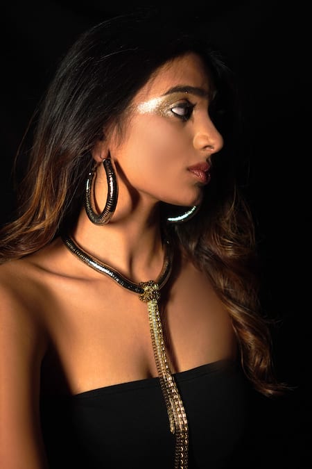 Rejuvenate Jewels Silver Plated Aura Neckpiece 
