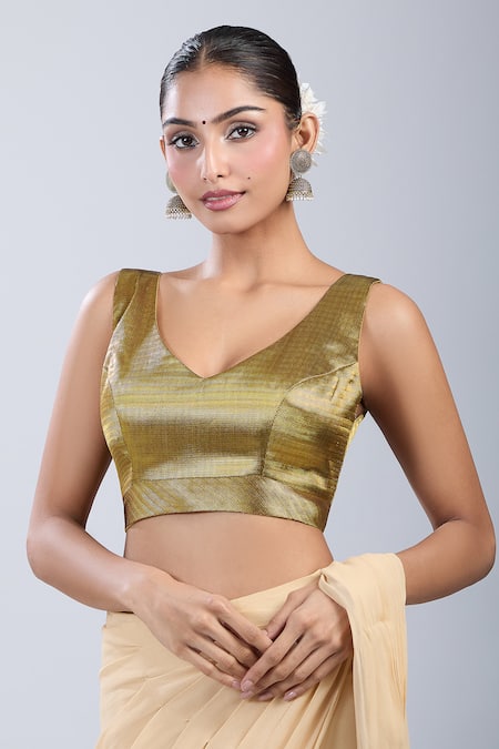 Samyukta Singhania Textured Self Design Blouse