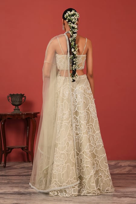 Suruchi Parakh Embroidered Lehenga Set 