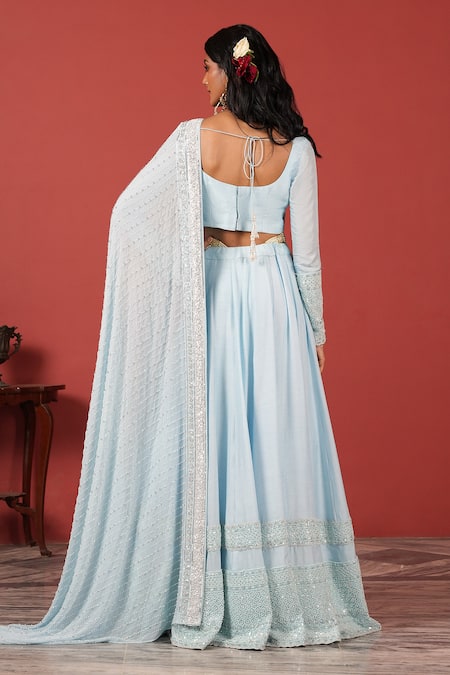 Suruchi Parakh Embroidered Lehenga Set 