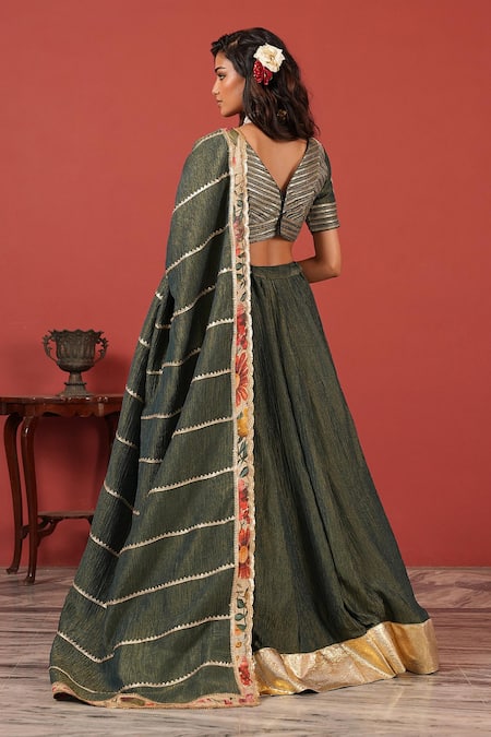 Suruchi Parakh Handcrafted Lehenga Set 