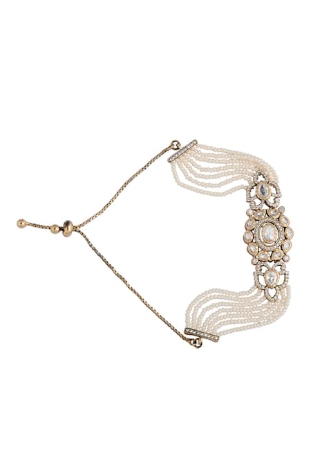 Nazaakat By Samara Singh Kundan Bracelet 