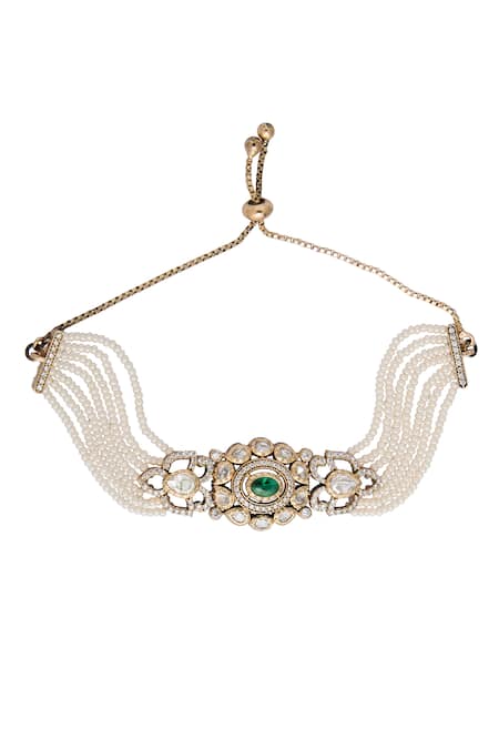 Nazaakat By Samara Singh Kundan Bracelet 