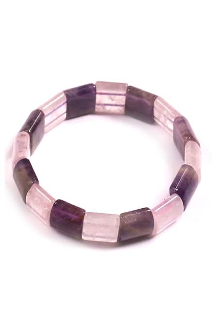 Dugran By Dugristyle Purple Gemstones Baingani Jadoo Bracelet 