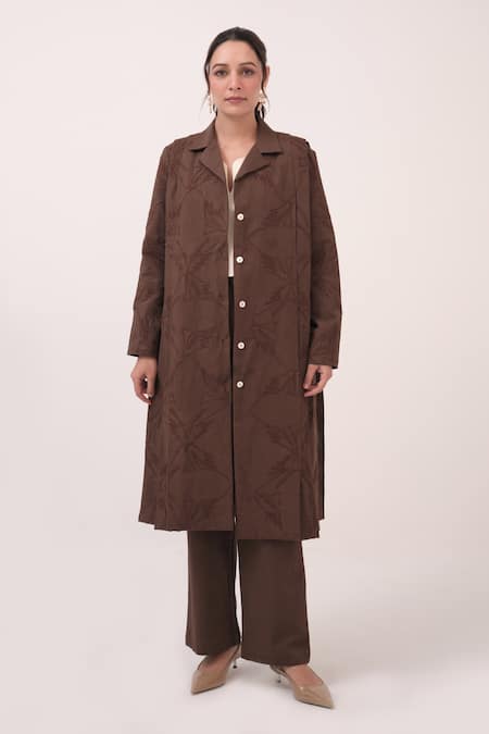 Ruchi Marodia Mendaka 3D Embroidered Jacket 