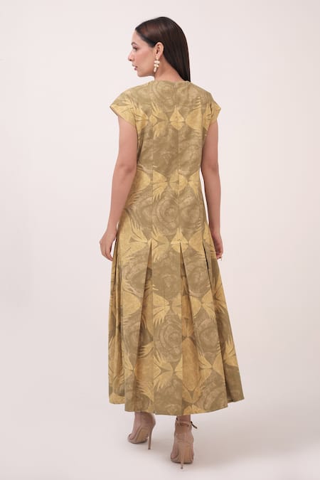 Ruchi Marodia Mendaka Mendaki Asymmetric Dress 