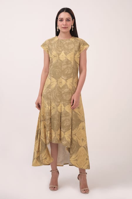 Ruchi Marodia Mendaka Mendaki Asymmetric Dress 