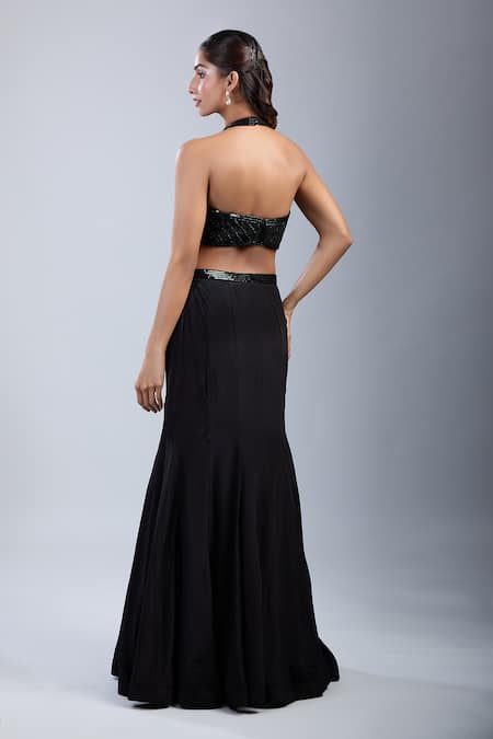 Samyukta Singhania Embellished Cutwork Gown 