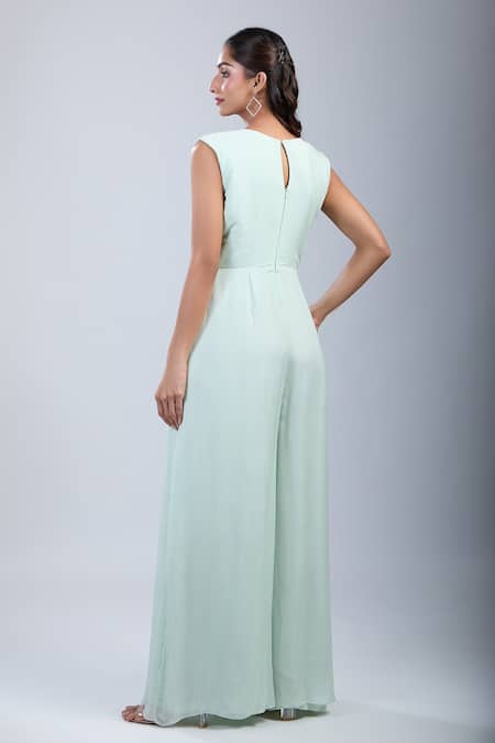 Samyukta Singhania Embellished Cutwork Jumpsuit 