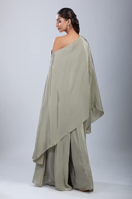 Samyukta Singhania Embellished Tunic With Sharara 