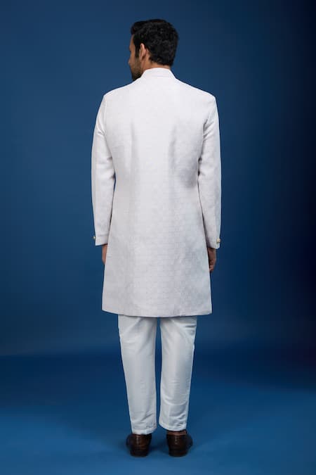Arihant Rai Sinha Paisley Pattern Sherwani Set 