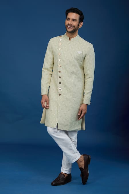 Arihant Rai Sinha Sequin Work Sherwani Set 