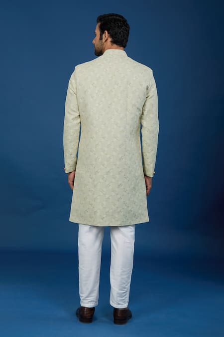 Arihant Rai Sinha Sequin Work Sherwani Set 