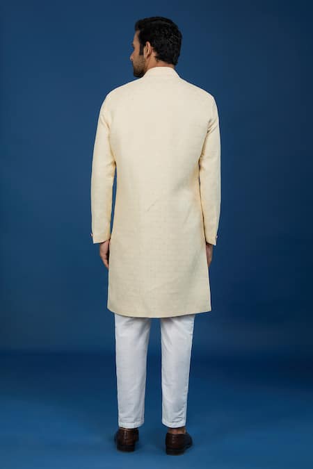 Arihant Rai Sinha Sequin Embroidered Sherwani & Pant Set 