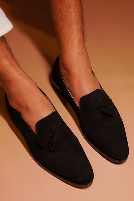 Dmodot Suede Tassel Loafer 