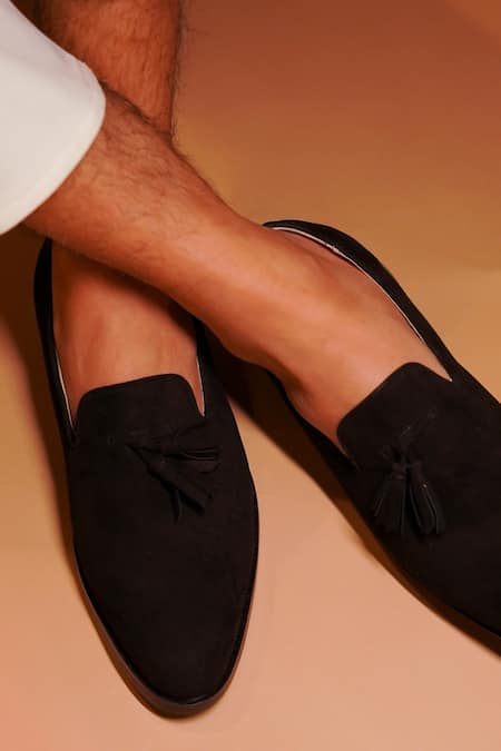 Dmodot Suede Tassel Loafer 