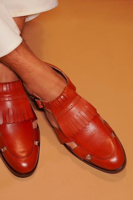 Dmodot Leather Kiltie Peshawaris 