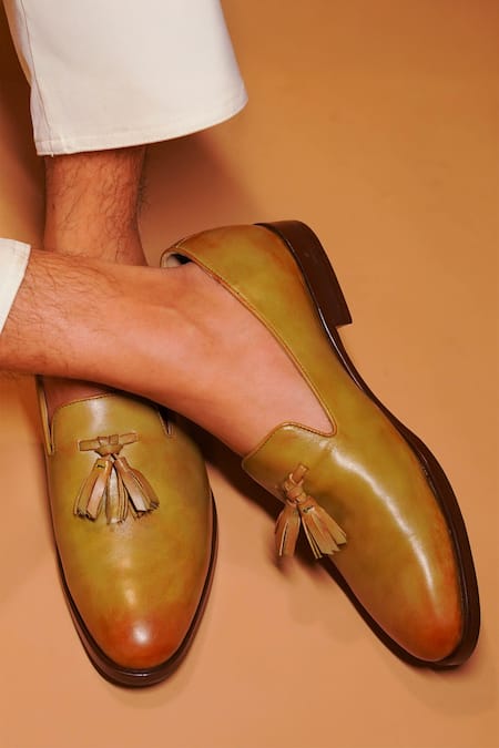 Dmodot Hand Painted Tassel Loafer 
