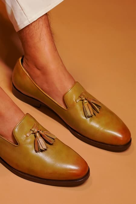 Dmodot Hand Painted Tassel Loafer 