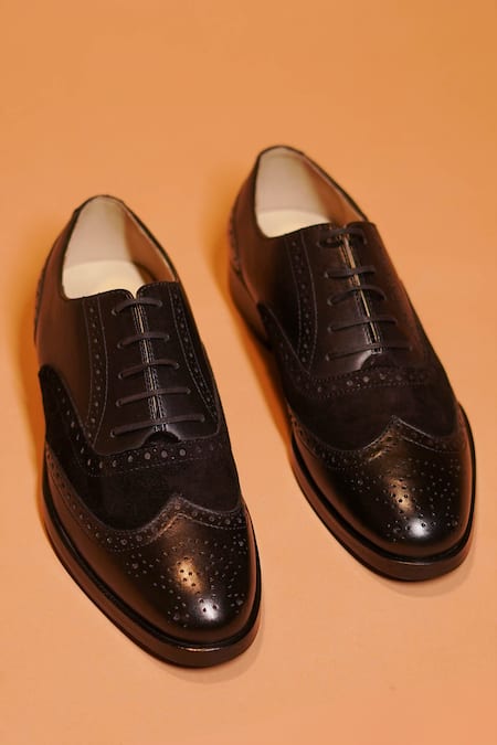 Dmodot Handcrafted Brogue Oxfords 