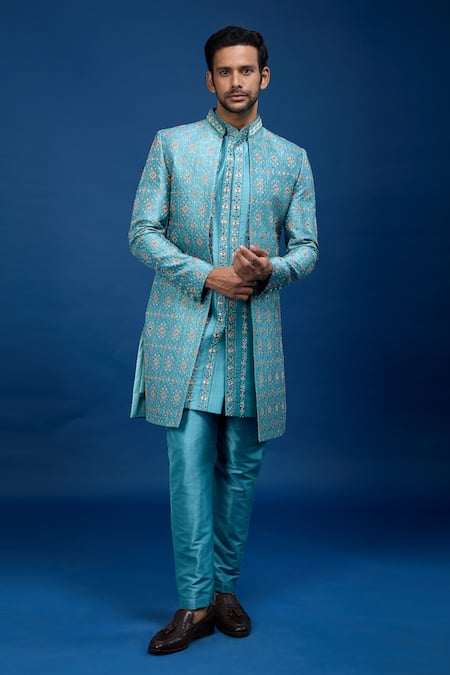 Arihant Rai Sinha Embroidered Sherwani Set 