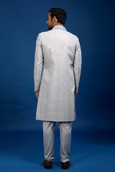 Arihant Rai Sinha Embroidered Sherwani Set 
