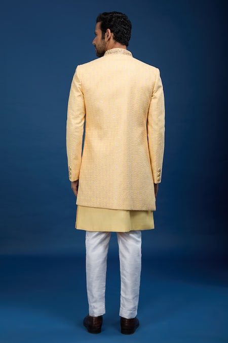 Arihant Rai Sinha Embroidered Sherwani Set 