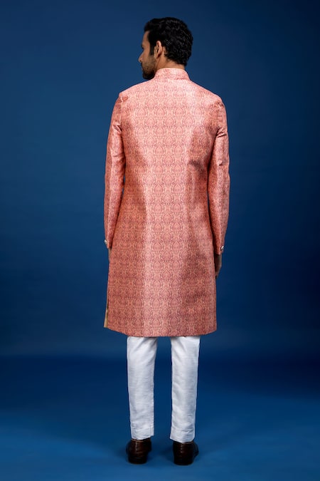 Arihant Rai Sinha Butti Pattern Sherwani With Pant 