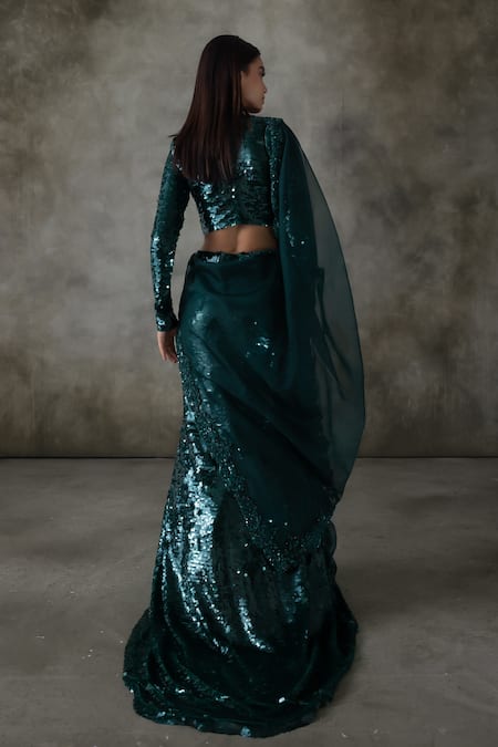 Premya By Manishii Sequin Work Lehenga Set 