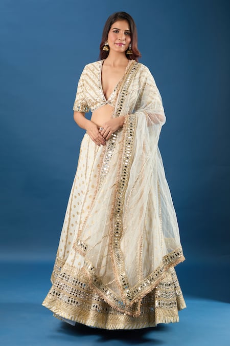 Samyukta Singhania Mirror Work Lehenga Set 